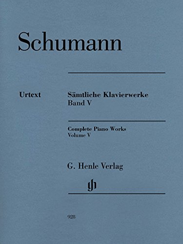 Sämtliche Klavierwerke Band V: Besetzung: Klavier zu zwei Händen (G. Henle Urtext-Ausgabe) von Henle, G. Verlag